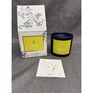 Mersea Gemini Zodiac Candle Air Rose Eucalyptus Birthday Gift Mother's Day